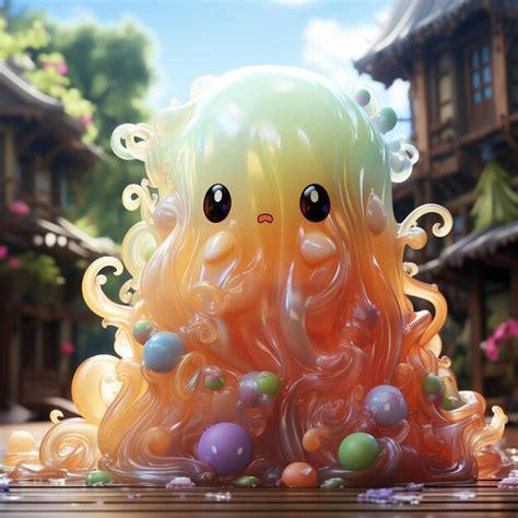 Premium Photo | Cute slime