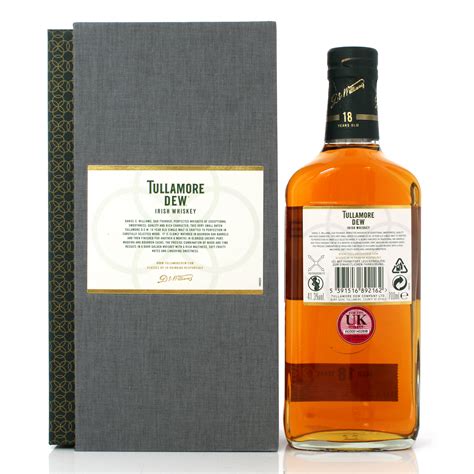 Tullamore DEW 18 Year Old Auction A34337 | The Whisky Shop Auctions