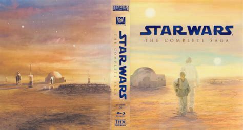 Star Wars: The Complete Saga blu-ray covers & labels (2011) R2 German