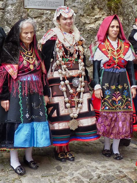 Local style: Traditional wedding costume and headdress of Europe