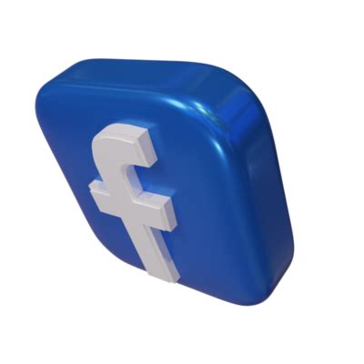 Facebook Logo 3d PNG Free Images with Transparent Background - (57 Free Downloads)