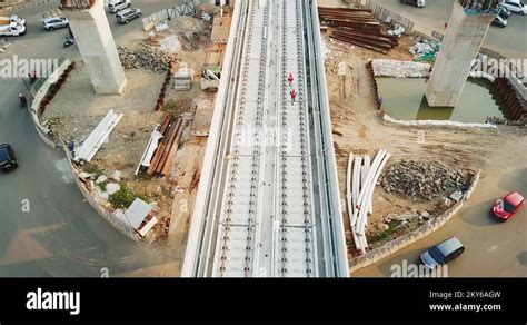 Light rail transit construction in Stock Videos & Footage - HD and 4K ...