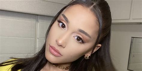 Ariana Grande switches up her signature winged eyeliner look