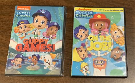 Bubble Guppies: The Great Guppy Games (DVD) New/sealed - plus On the ...