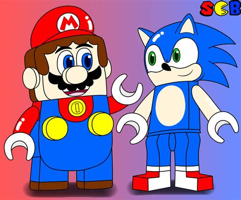 Lego Mario And Sonic by SuperChrisPlus on DeviantArt