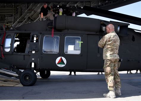 Afghan Air Force receives first delivery of UH-60s at Kandahar Airfield ...