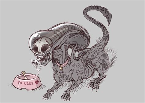 Cat Xenomorph by Noupie on DeviantArt