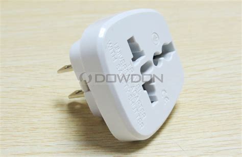 Us Travel Ac Plug Adapter 220v To 110v 2 Pin Safety Power Converter 13a ...