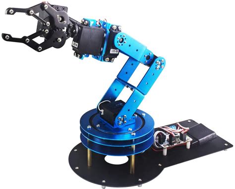 LewanSoul 6DOF Robotic Arm Kit for Arduino STEAM Robot Arm Kit with ...