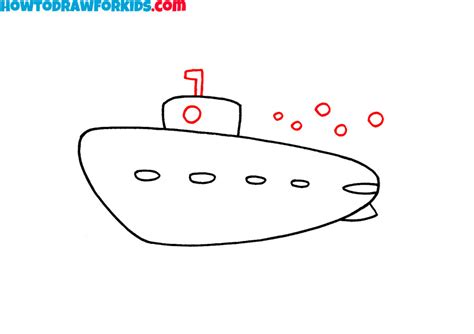 16+ Easy Submarine Drawing - AymieBellund