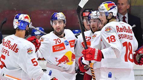 ICE Hockey League: Red Bull Salzburg celebrates fourth victory en suite – winter sports – ice ...