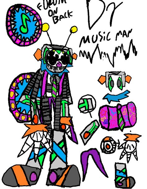 DJ music man (AU) by Tymonster096 on DeviantArt