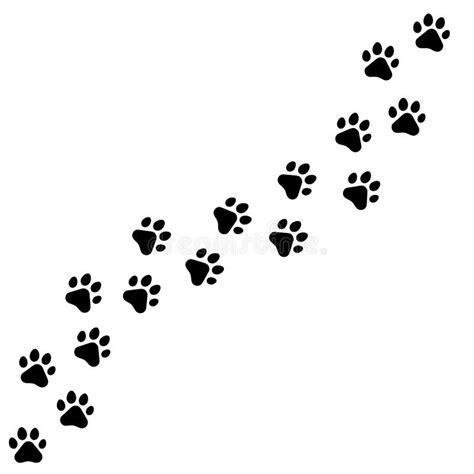 Animal Tracks Stock Illustrations – 4,302 Animal Tracks Stock ...