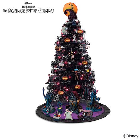 The Nightmare Before Christmas This Is Halloween Tabletop Tree Collection