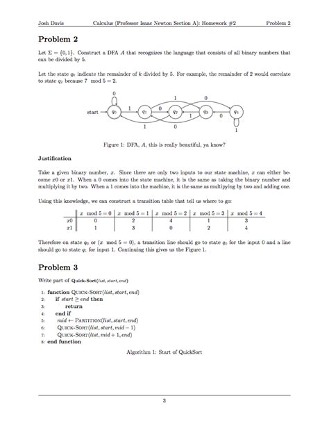 Math Homework Latex Template - Flyer Template