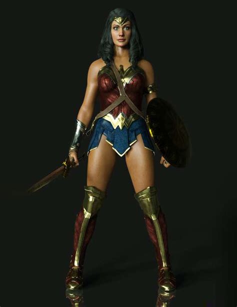 Injustice 2 Wonder Woman For G8F – Render-State