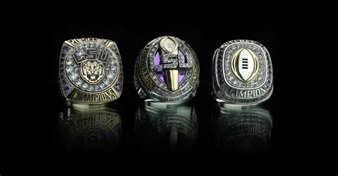 LSU Shows Off Flashy Championship Rings for "The Best Ever" - FanBuzz