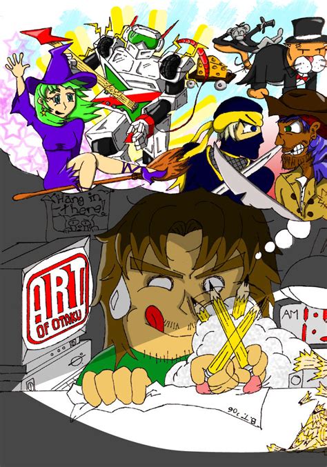 Contest Entry: Art of Otaku by Justanutanobody on DeviantArt