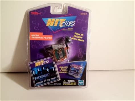 Hit Clips BackStreet Boys Micro Personal Player Shape of my Heart Plays ...