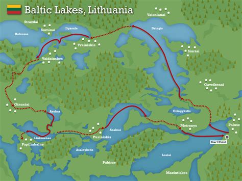 Lakes of Lithuania, Lithuania | SwimTrek