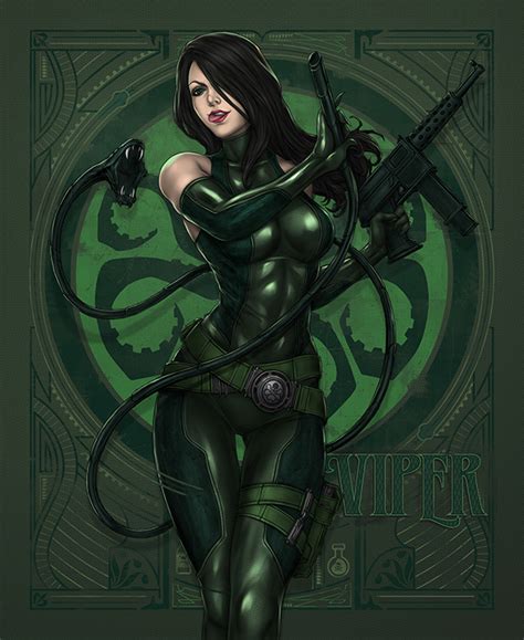 Marvel Alias : Viper (Madame Hydra) by Witant-X on DeviantArt