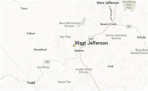 West Jefferson Weather Station Record - Historical weather for West ...