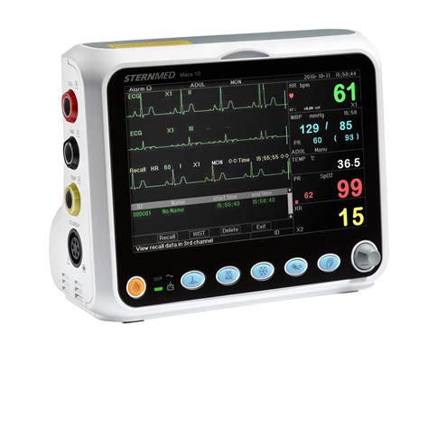 Compact multi-parameter monitor - Macs 10 - SternMed - portable / bedside / mobile