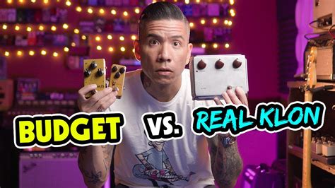 Budget "Klones" Vs. Real Klon | Overdrive Pedal Shootout - YouTube