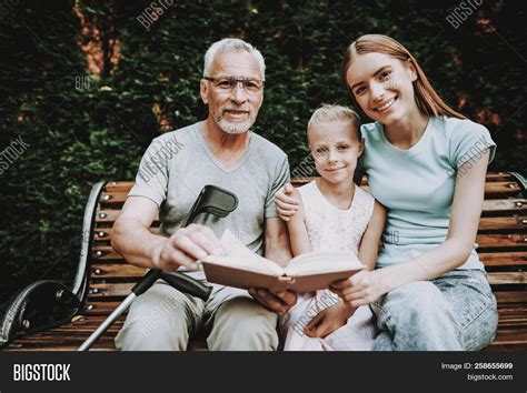 Old Man Family Sit On Image & Photo (Free Trial) | Bigstock