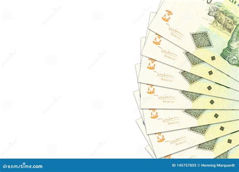 Some 10 South African Rand Banknotes with Copyspace Stock Image - Image of african, currency ...