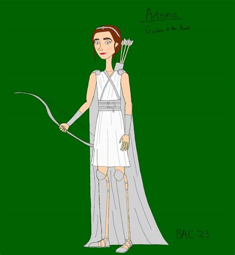 Artemis (Goddess of the Hunt) by Carrollb97 on DeviantArt