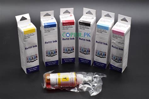 Epson Inkjet Series Printers Refill Ink Set Liquid inks for L805/L1800/L800