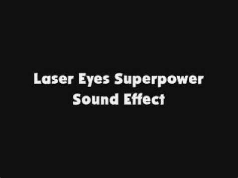 Laser Eyes Superpower SFX - YouTube