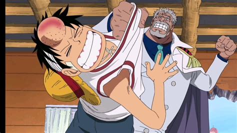 One Piece Luffy Grandpa