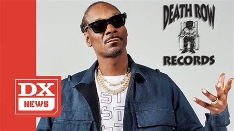 Snoop Dogg Wants To Run Death Row Records - YouTube