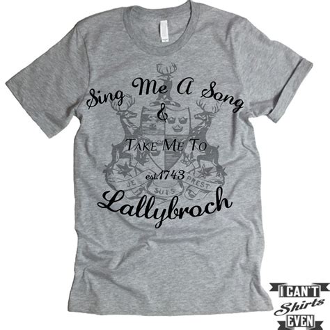 Outlander Tee. Lallybroch. Take Me To Lallybroch. Unisex Tshirt. Fan T – I Can't Even Shirts