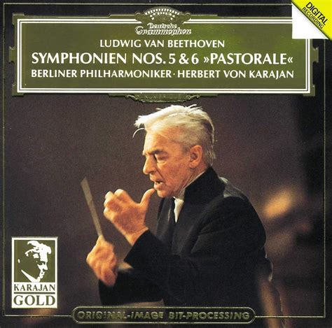 Amazon | Symphonies 5 & 6 | Ludwig van Beethoven, Herbert von Karajan, Berlin Philharmonic ...