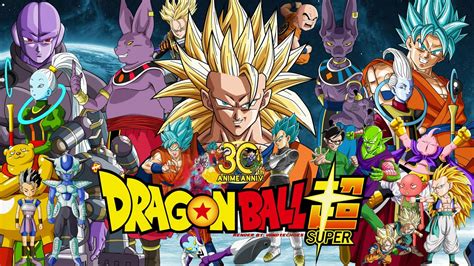 Dragon Ball Super 30th Anniversary HD Wallpaper