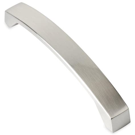 Southern Hills Brushed Nickel Cabinet Handles - 6.25" Screw Spacing - Pack of 5 - Kitchen Drawer ...