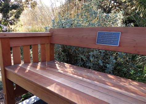 Honoring Loved Ones with a Memorial Bench - Support - MCBG Inc. 2018 | Fort Bragg, California