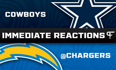 Cowboys vs. Chargers Highlights, Final Score: Herbert flashes but Dak prevails