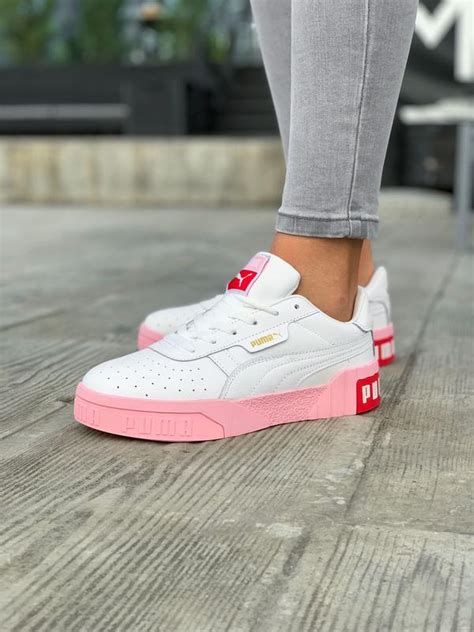 Жіночі кросівки puma cali white/pink — ціна 2450 грн у каталозі Кросівки Купити жіночі речі за ...