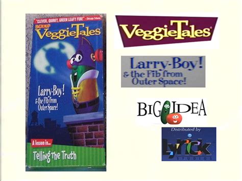 VeggieTales Larry-Boy! & the Fib from Outer Space! VHS Lyrick Studios 2000 | VeggieTales - It's ...