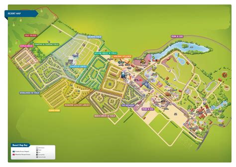 Resort map — KMH Caravan Holidays