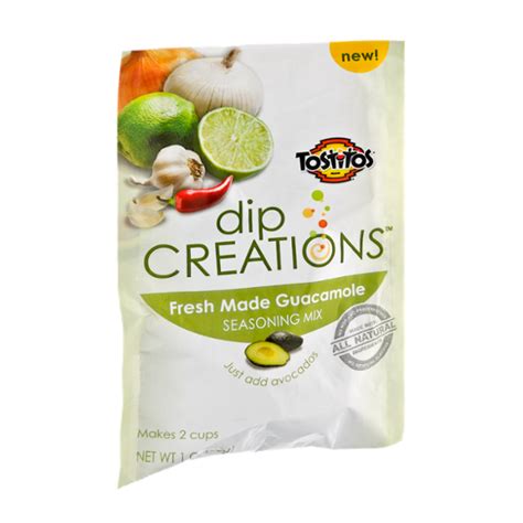 Tostitos® Dip Creations Fresh Made Guacamole Seasoning Mix Reviews 2022