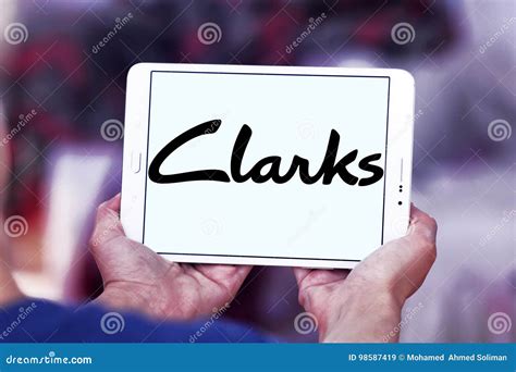 Clarks logo editorial stock image. Image of design, clothes - 98587419