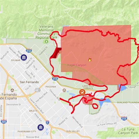 Granada Hills California Map | Printable Maps