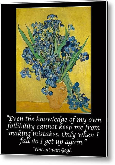 Van Gogh Motivational Quotes - Irises Acrylic Print by Jose A Gonzalez Jr | Van gogh, Acrylic ...