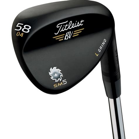 Used Titleist Vokey SM5 Raw Black L Grind Wedge Lob 60 Degree Used Golf ...