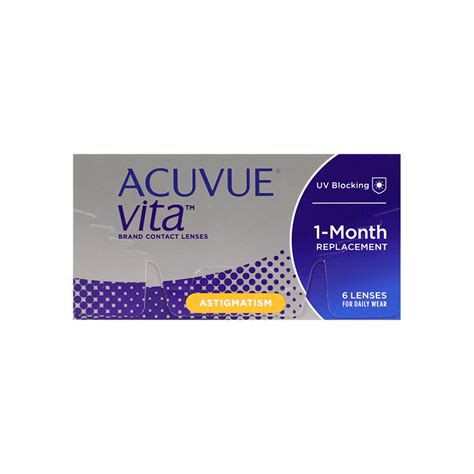 ACUVUE VITA for Astigmatism | Monthly Lenses & UV Protection